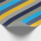 Papier Cadeau Rayures Colorées (Coin)