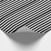 Papier Cadeau Rayures d'arbitre (Coin)
