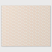Papier Cadeau Rayures de cochon (Plat)