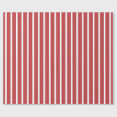 Papier Cadeau Rayures de couleur de Noël (Plat)