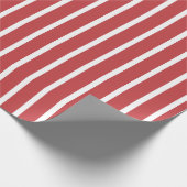 Papier Cadeau Rayures de couleur de Noël (Coin)