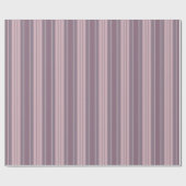 Papier Cadeau Rayures grises cramoisies en chevron (Plat)