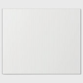 Papier Cadeau Rayures ivoire et blanches (Plat)