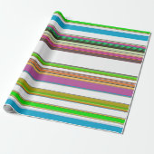 PAPIER CADEAU RAYURES JOLIES (Déroulé)