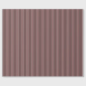 Papier Cadeau Rayures Mocha (Plat)