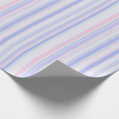 Papier Cadeau Rayures pastel (Coin)