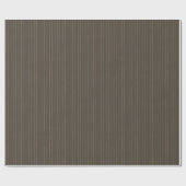 Papier Cadeau rayures rétro Brown (Plat)