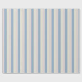 Papier Cadeau Rayures rose / bleu / jaune (Plat)
