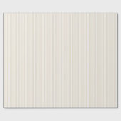 Papier Cadeau Rayures Simples - Lin Souple (Plat)