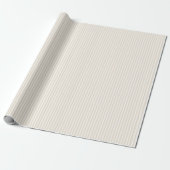 Papier Cadeau Rayures Simples - Lin Souple (Déroulé)