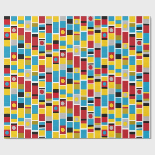 Papier Cadeau Rayures Totem (Plat)