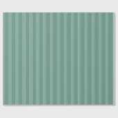 Papier Cadeau Rayures vertes et vert clair (Plat)