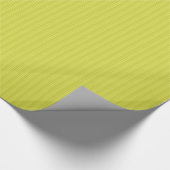 Papier Cadeau Rayures Verticales Chartreuse Jaune Vert (Coin)