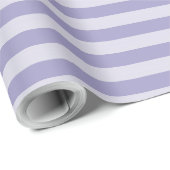 Papier Cadeau Rayures violettes (Coin rond)