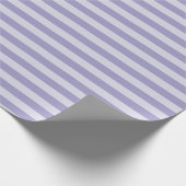 Papier Cadeau Rayures violettes (Coin)