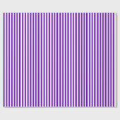Papier Cadeau Rayures violettes et blanches (Plat)