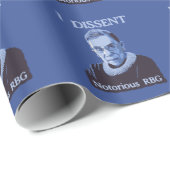 Papier Cadeau RBG notoire (Coin rond)