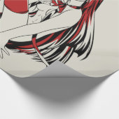 Papier Cadeau RBP, Neko, sexy Anime Cat Girl Feu (Coin)