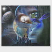 Papier Cadeau Reality Shifters illustrations de livres (Plat)