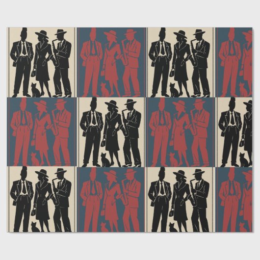 Papier Cadeau Rebelle française (Plat)