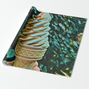 Papier Cadeau Recette de crème glacée