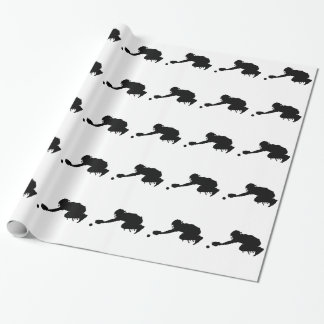 Papier Cadeau Receveur de base-ball