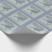 Papier Cadeau Recherché South Island Kokako (Coin)