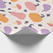 Papier Cadeau Récolte d'automne (Coin)