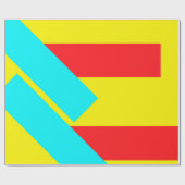 Papier Cadeau Rectangles (Plat)