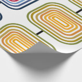 Papier Cadeau Rectangles concentrées (Coin)