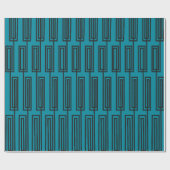 Papier Cadeau Rectangles continues (Plat)