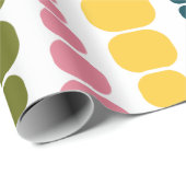 Papier Cadeau Rectangles modernes (Coin rond)