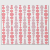 Papier Cadeau Rectangles roses modernes (Plat)