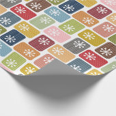 Papier Cadeau Rectangles triées (Coin)