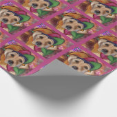 PAPIER CADEAU RÉCUPÉRATION DE LABRADOR (Coin)