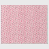 Papier Cadeau Red and Pink Mini Watercolor Hearts (Plat)