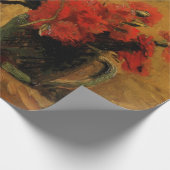 Papier Cadeau Red And White Carnations by Vincent van Gogh (Coin)