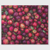 Papier Cadeau Red apple lot (Plat)