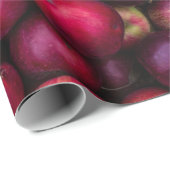 Papier Cadeau Red apple lot (Coin rond)
