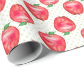 Papier Cadeau Red Delicious (Coin rond)