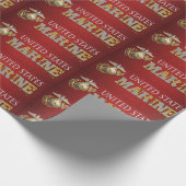 Papier Cadeau Red EGA United States Marine Corps (Coin)