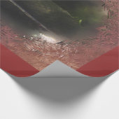 Papier Cadeau Red Frosty S'mores Snowman (Coin)