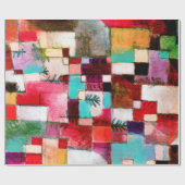 Papier Cadeau Red Green and Violet, Paul Klee (Plat)