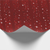 Papier Cadeau Red Happy xmas luxe background (Coin)