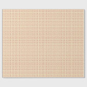 Papier Cadeau Red Hearts Motif sans faille (Plat)