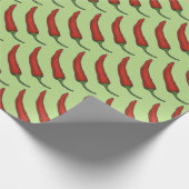 Papier Cadeau Red Hot Chili Pepper Chile Chili Vegetable Veg (Coin)