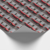 Papier Cadeau Red Jaguar XK8 Cabriolet (Coin)