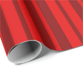 Papier Cadeau Red Maroon Design Motif (Coin rond)