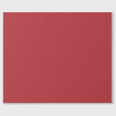 Papier Cadeau Red Modern Stars Noël (Plat)