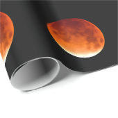 Papier Cadeau Red Moon (Coin rond)